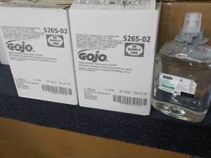 lot 92 image: 4 2 liter jugs GoJo hand cleaner.