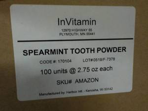 lot 106 image: Tooth Powder