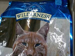 lot 133 image: Blue Wilderness Adult Cat Food