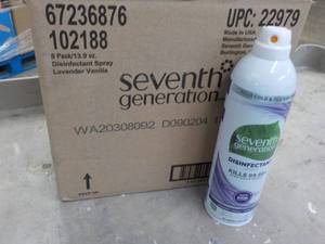 lot 134 image: Seventh Generation 13.9 oz. disinfectant spray