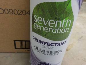 lot 135 image: Seventh Generation 13.9 oz. disinfectant spray