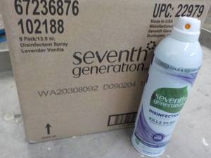 lot 136 image: Seventh Generation 13.9 oz. disinfectant spray