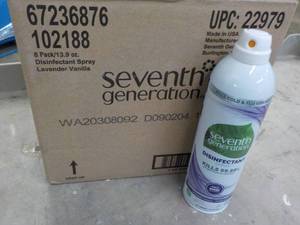 lot 137 image: Seventh Generation 13.9 oz. disinfectant spray