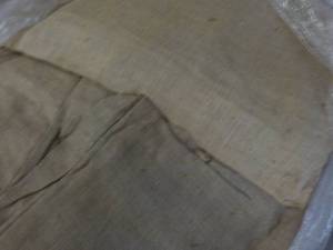 lot 142 image: 38 gunny sacks.