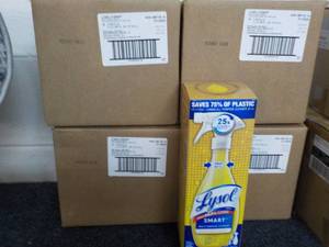lot 165 image: Lysol Smart Cleaner refills