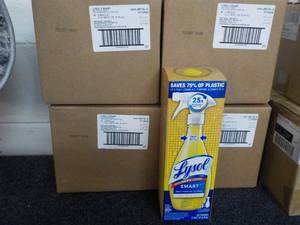 lot 166 image: Lysol Smart Cleaner refills