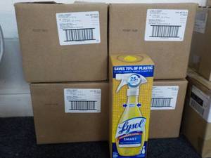 lot 167 image: Lysol Smart Cleaner refills