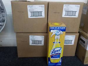 lot 168 image: Lysol Smart Cleaner refills