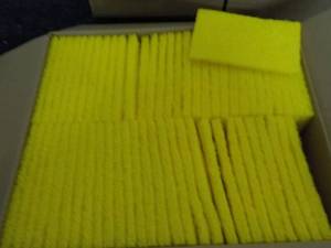 lot 169 image: 60 3x5 cleaning pads.