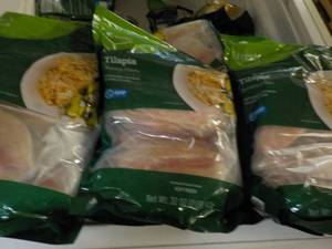 lot 225 image: Tilapia skinless fillets