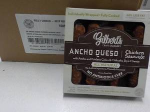 lot 239 image: Gilberts chicken sausages