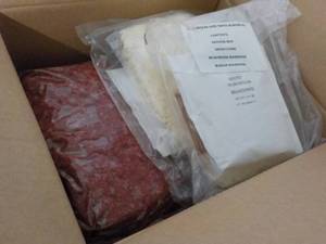 lot 248 image: Mushroom and Swiss Burger Kit