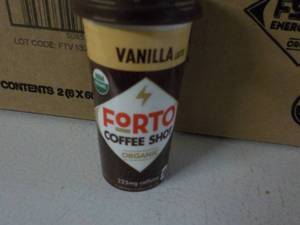 lot 279 image: Forto vanilla latte coffee shots