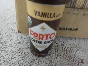 lot 280 image: Forto vanilla latte coffee shots