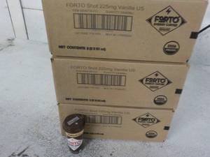 lot 281 image: Forto vanilla latte coffee shots