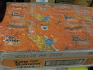 lot 283 image: Top Ramen chicken flavor