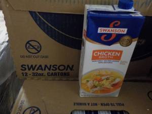 lot 307 image: Swansons Chicken Broth