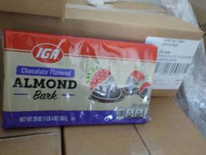lot 313 image: chocolate almond bark