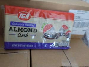 lot 314 image: chocolate almond bark