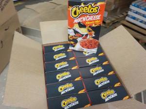 lot 327 image: Cheetos Macn Cheese Flamin Hot