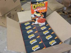 lot 328 image: Cheetos Macn Cheese Flamin Hot