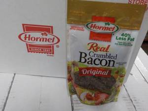 lot 349 image: Hormel Real Crumbled Bacon