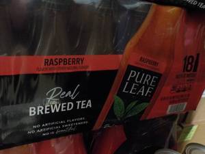 lot 362 image: Pure Leaf raspberry brewed tea