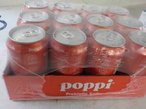 lot 366 image: Poppi Classic Cola Prebiotic Soda