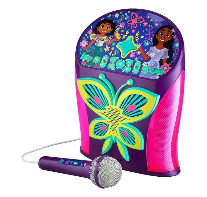 lot 287 image: NEW Disney Encanto Bluetooth Karaoke Machine with EZ Link Technology