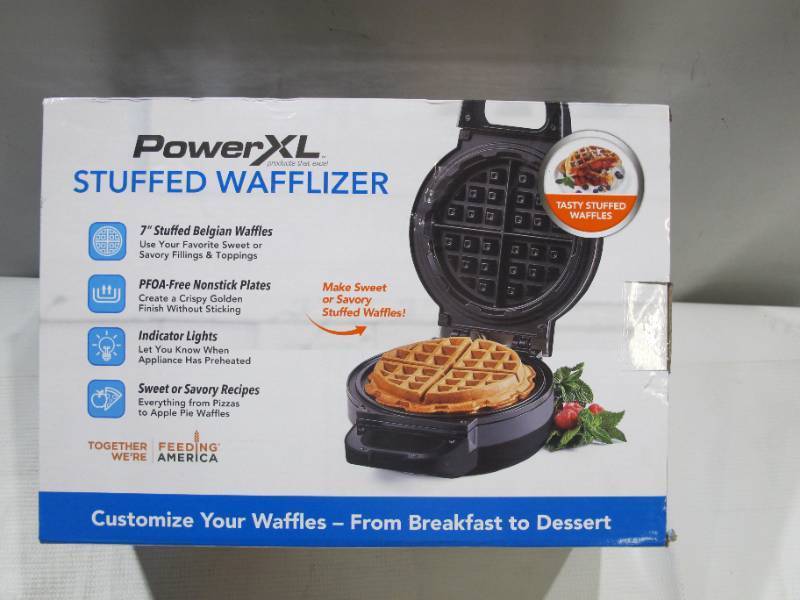 Power XL Stuffed Wafflizer, 5 Waffle Maker