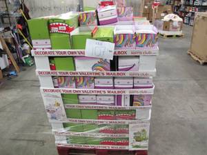 lot 107 image: Pallet of Store Overstock Product - NEW Holiday Candy and Treats