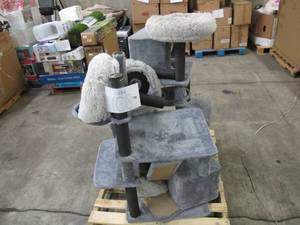 lot 108 image: Pallet of Store Overstock Store and Ecommerce Product and Returns - Cat Towers