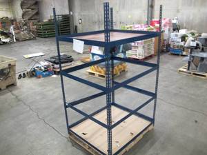 lot 111 image: Adjustable Metal Frame Built Fit Onto Pallets - Perfect for Projects