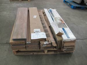 lot 127 image: Pallet of Store Overstock Store and Ecommerce Product and Returns - Flooring