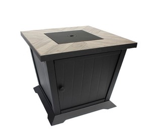 lot 138 image: NEW Members Mark 30 Square Gas Fire Pit Table