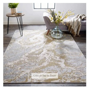 lot 181 image: Feizy Jewel Area Rug, Beige Rug Size  7 ft. 10 in. x 10 ft.
