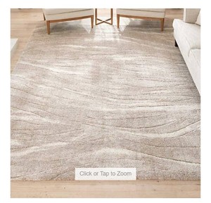 lot 186 image: Plush Step Area Rug, Zedan Rug Size  7 ft. 10 in. x 10 ft. - CreamBeige