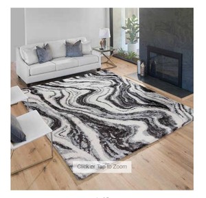 lot 192 image: Thomasville Bali Cloud Plush Shag, Cooper Gray - Rug Size  710 x 10