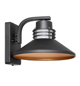 lot 253 image: Honeywell 800 Lumen Outdoor Lantern with Selectable Color Temperature