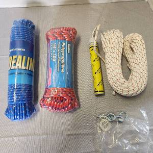 Polypropylene Ropes - 3 Count