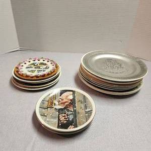 Assortment of Decorative Plates