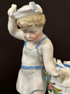 lot 71 image: Antique KPM Victorian Fairing Figurine