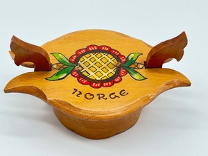 lot 114 image: Antique Wooden Swedish Tine Box