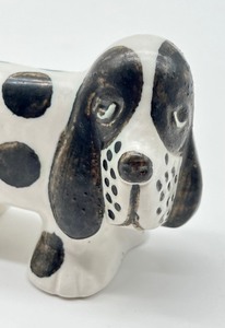 lot 108 image: Lisa Larson Gustavsberg Ceramic Spaniel Figurine