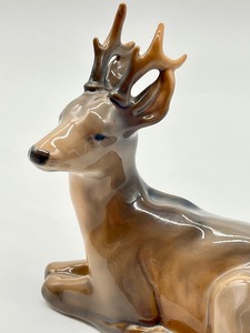 lot 105 image: Royal Copenhagen Deer Figurine #756