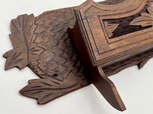 lot 104 image: Antique 1880s  Wall Mounted Comb Box