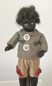 lot 163 image: Antique Miniature Doll