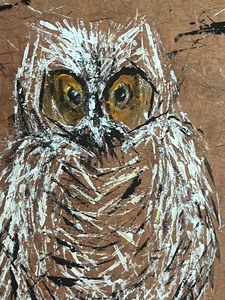 lot 120A image: Original Vintage Painting by Sue Dahl