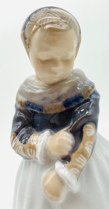 lot 246 image: Royal Copenhagen Amager Girl Figurine