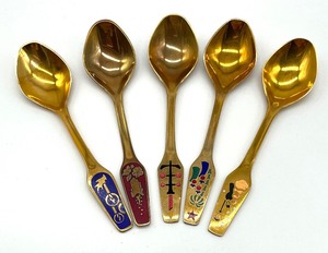 lot 218 image: 15 Meka Spoons from Denmark